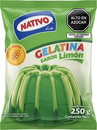 Gelatin · lime