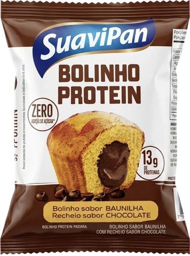 Bolinho Protein · chocolate